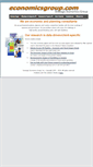 Mobile Screenshot of economicsgroup.com